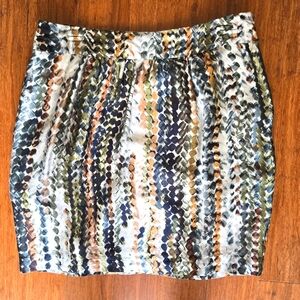 Kenneth Cole Silk Mini Skirt